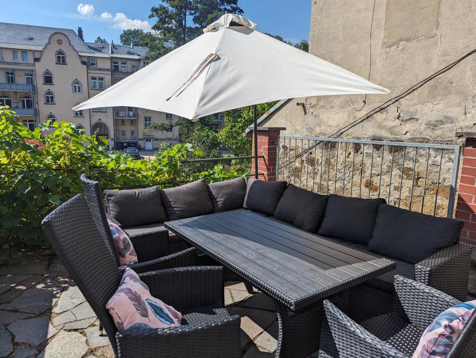 Hw4B - Urlaubsmagie - Zentral Mit Gemeinschaftsgarten, -Pool, -Sauna & Whirlpool เซบนิทซ์ ภายนอก รูปภาพ
