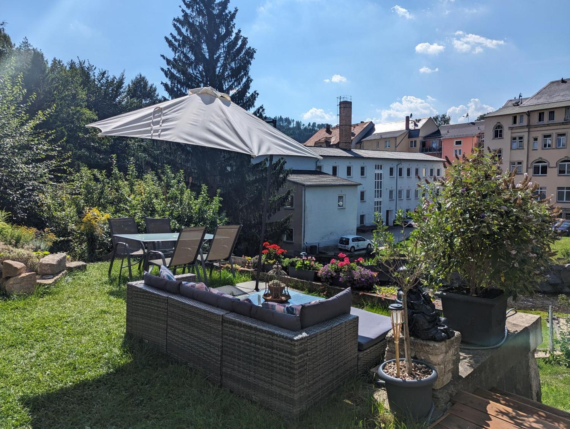 Hw4B - Urlaubsmagie - Zentral Mit Gemeinschaftsgarten, -Pool, -Sauna & Whirlpool เซบนิทซ์ ภายนอก รูปภาพ