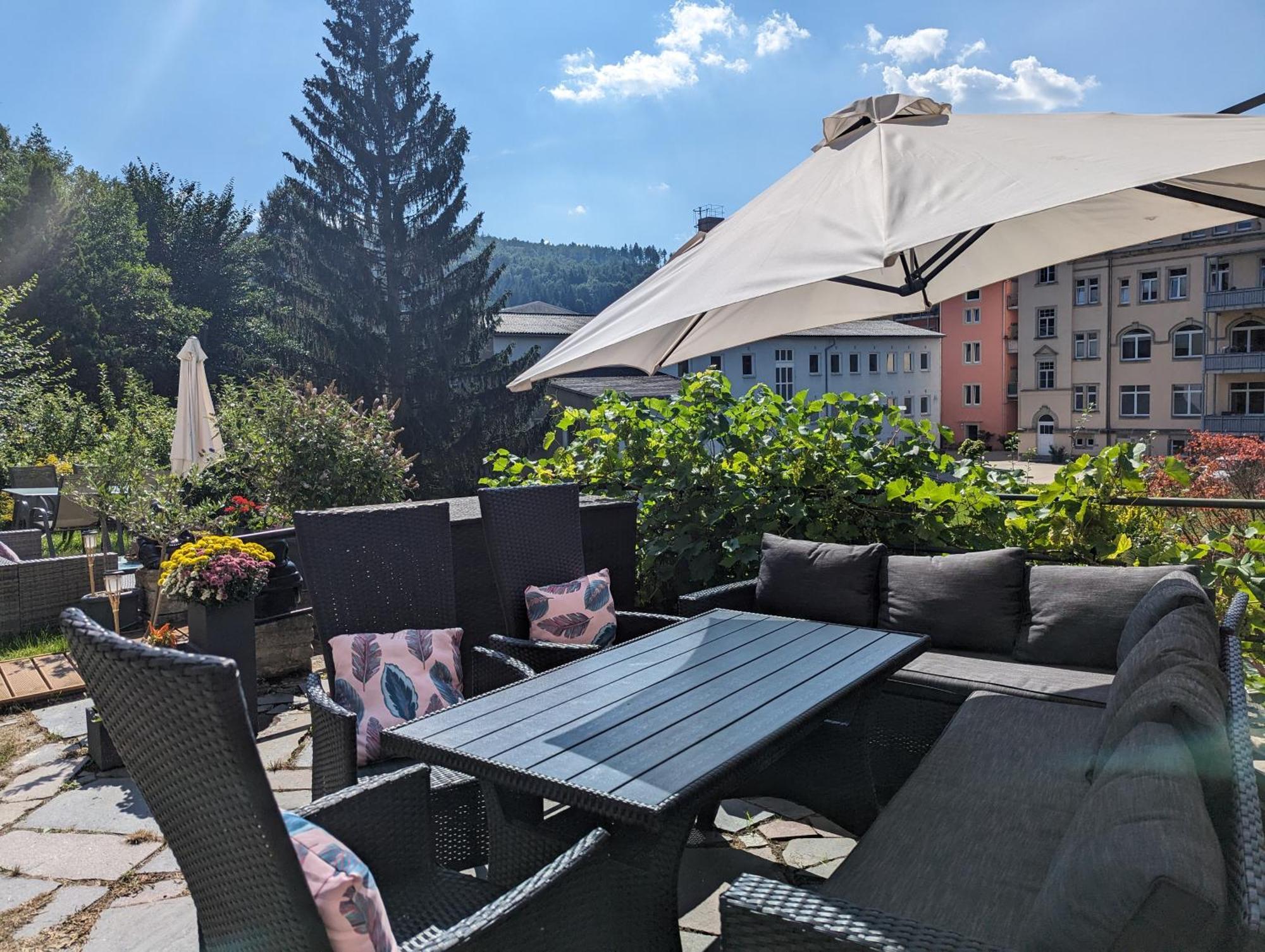Hw4B - Urlaubsmagie - Zentral Mit Gemeinschaftsgarten, -Pool, -Sauna & Whirlpool เซบนิทซ์ ภายนอก รูปภาพ