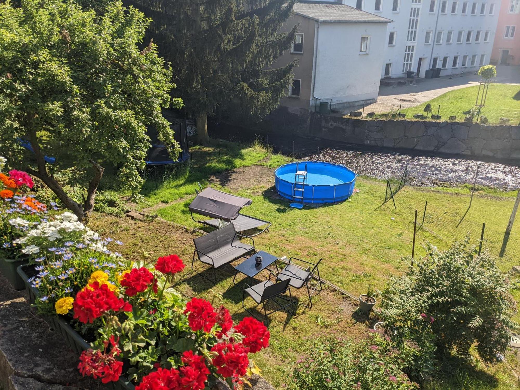 Hw4B - Urlaubsmagie - Zentral Mit Gemeinschaftsgarten, -Pool, -Sauna & Whirlpool เซบนิทซ์ ภายนอก รูปภาพ