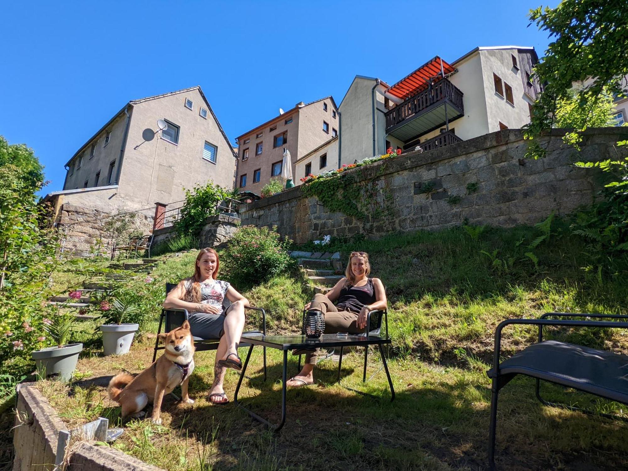 Hw4B - Urlaubsmagie - Zentral Mit Gemeinschaftsgarten, -Pool, -Sauna & Whirlpool เซบนิทซ์ ภายนอก รูปภาพ