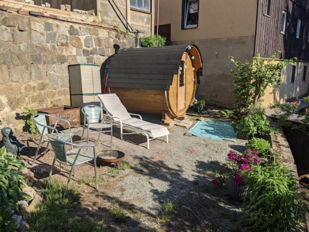 Hw4B - Urlaubsmagie - Zentral Mit Gemeinschaftsgarten, -Pool, -Sauna & Whirlpool เซบนิทซ์ ภายนอก รูปภาพ