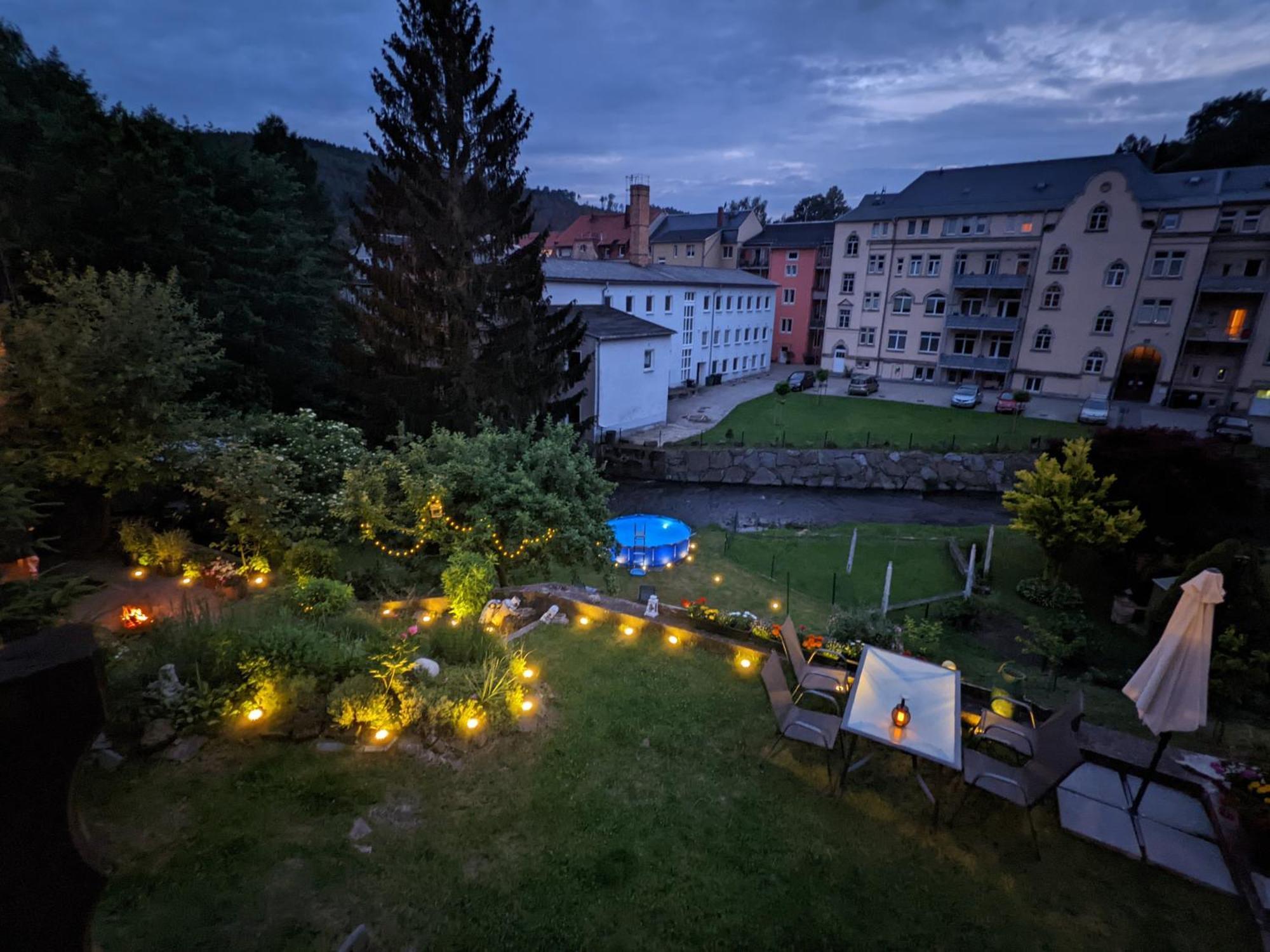 Hw4B - Urlaubsmagie - Zentral Mit Gemeinschaftsgarten, -Pool, -Sauna & Whirlpool เซบนิทซ์ ภายนอก รูปภาพ