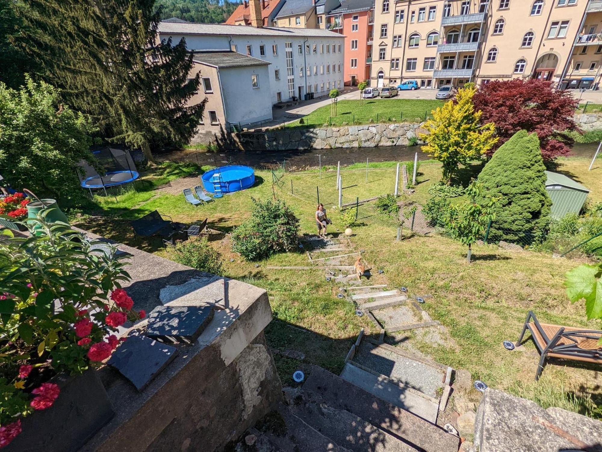 Hw4B - Urlaubsmagie - Zentral Mit Gemeinschaftsgarten, -Pool, -Sauna & Whirlpool เซบนิทซ์ ภายนอก รูปภาพ