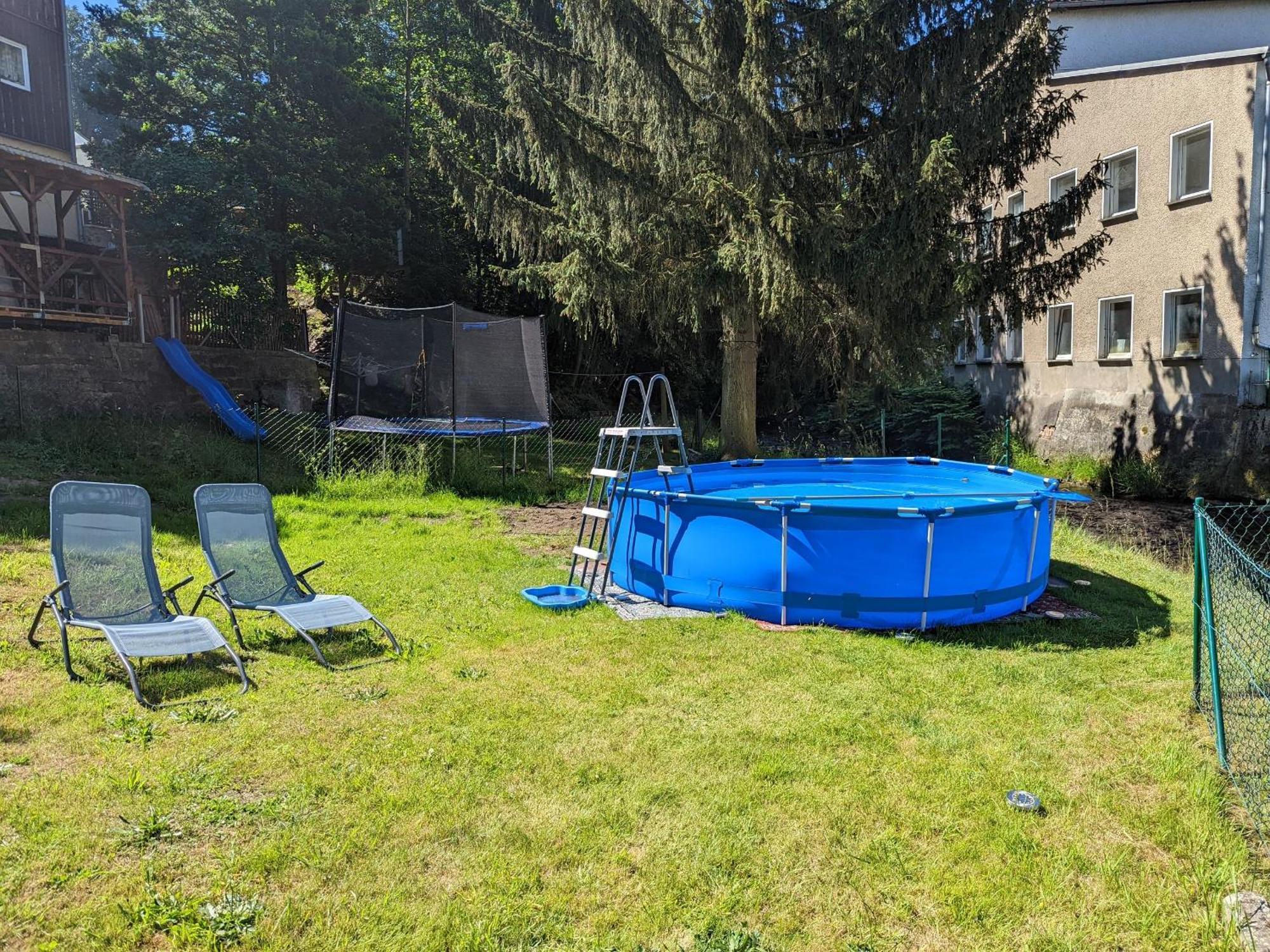 Hw4B - Urlaubsmagie - Zentral Mit Gemeinschaftsgarten, -Pool, -Sauna & Whirlpool เซบนิทซ์ ภายนอก รูปภาพ