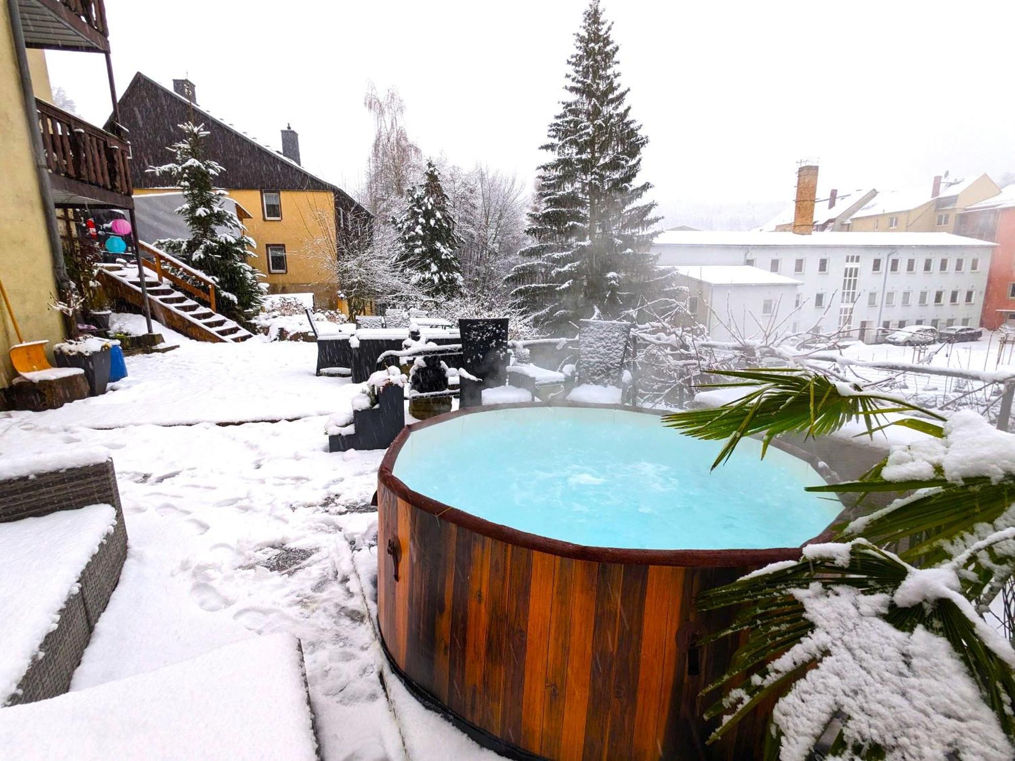 Hw4B - Urlaubsmagie - Zentral Mit Gemeinschaftsgarten, -Pool, -Sauna & Whirlpool เซบนิทซ์ ภายนอก รูปภาพ